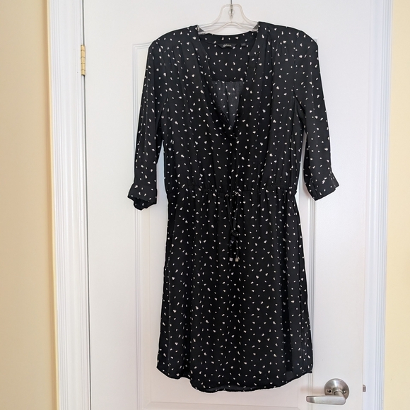 Reitmans Back Polka Dot Dress Size Medium - Picture 2 of 9